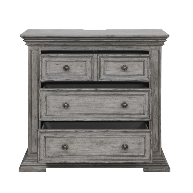 Big Valley Bedside Chest w/ Charging Station 361GBR62