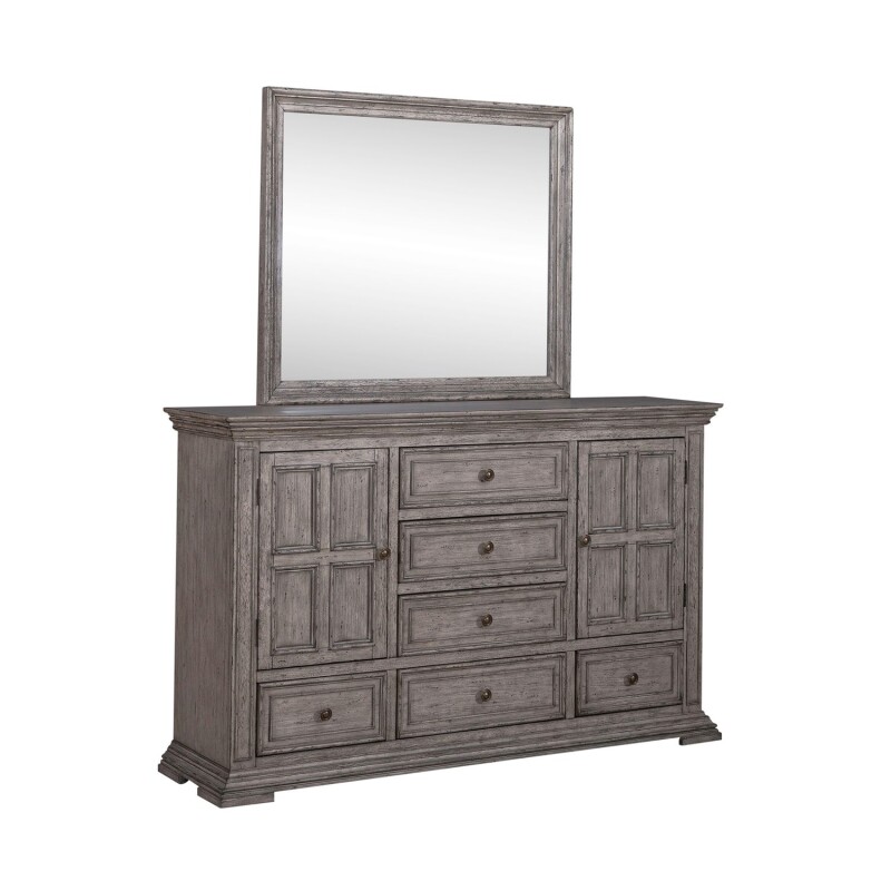 Big Valley Dresser & Mirror 361GBRDM