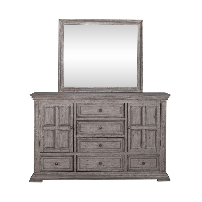 Big Valley Dresser & Mirror 361GBRDM