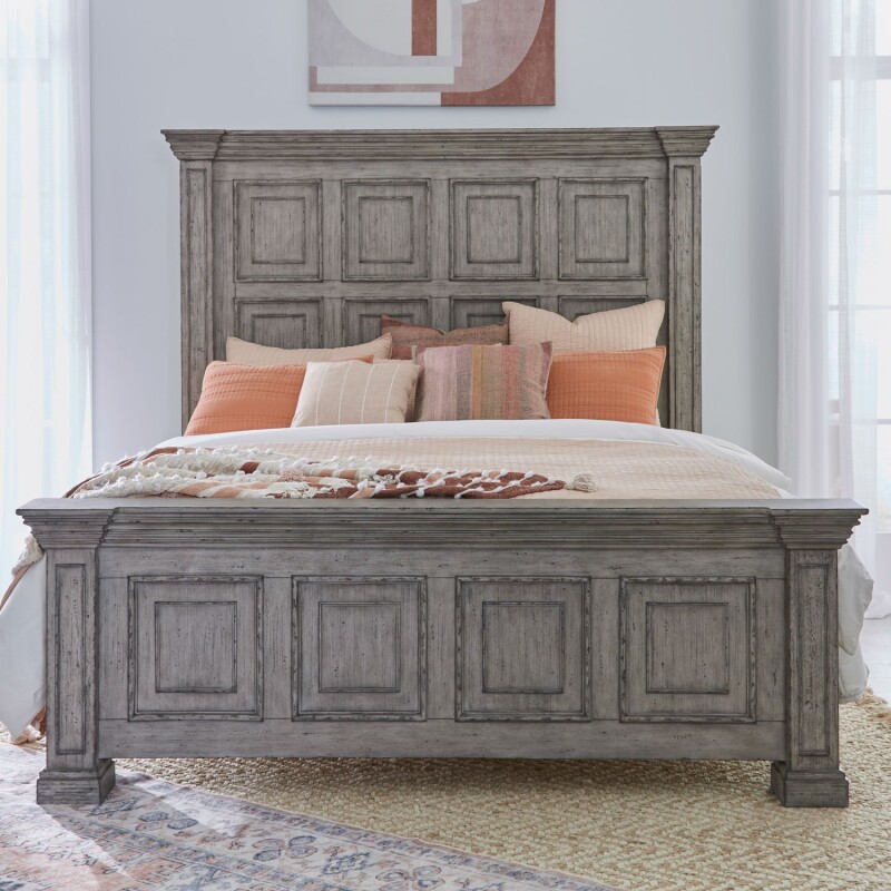 Big Valley King Panel Bed 361GBRKPB