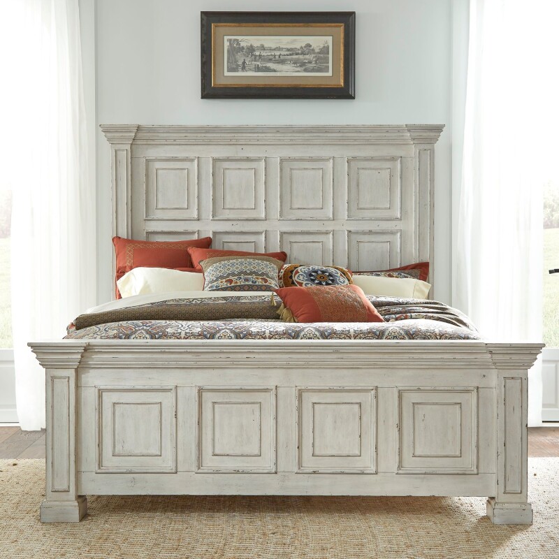 Big Valley King California Panel Bed 361WBRCPB