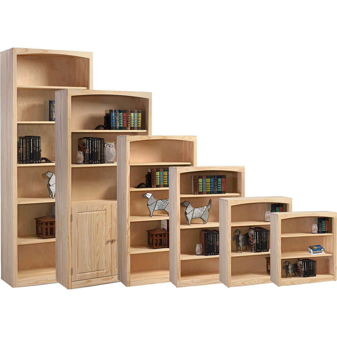 Pine Bookcases Pine Bookcase 36 x 36 - 3636 3636