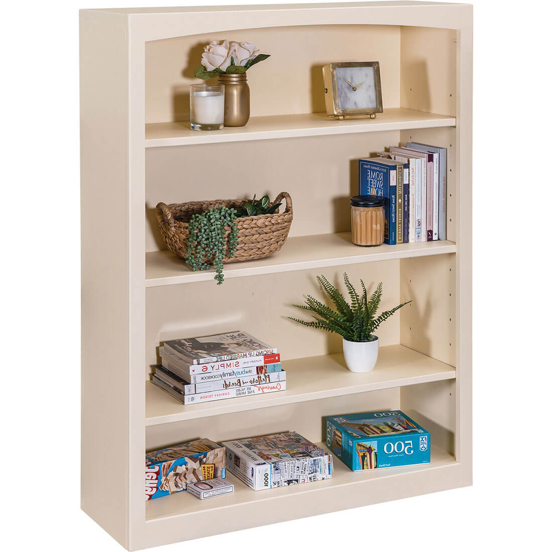 Pine Bookcases Pine Bookcase 36 x 48 - 3648 3648