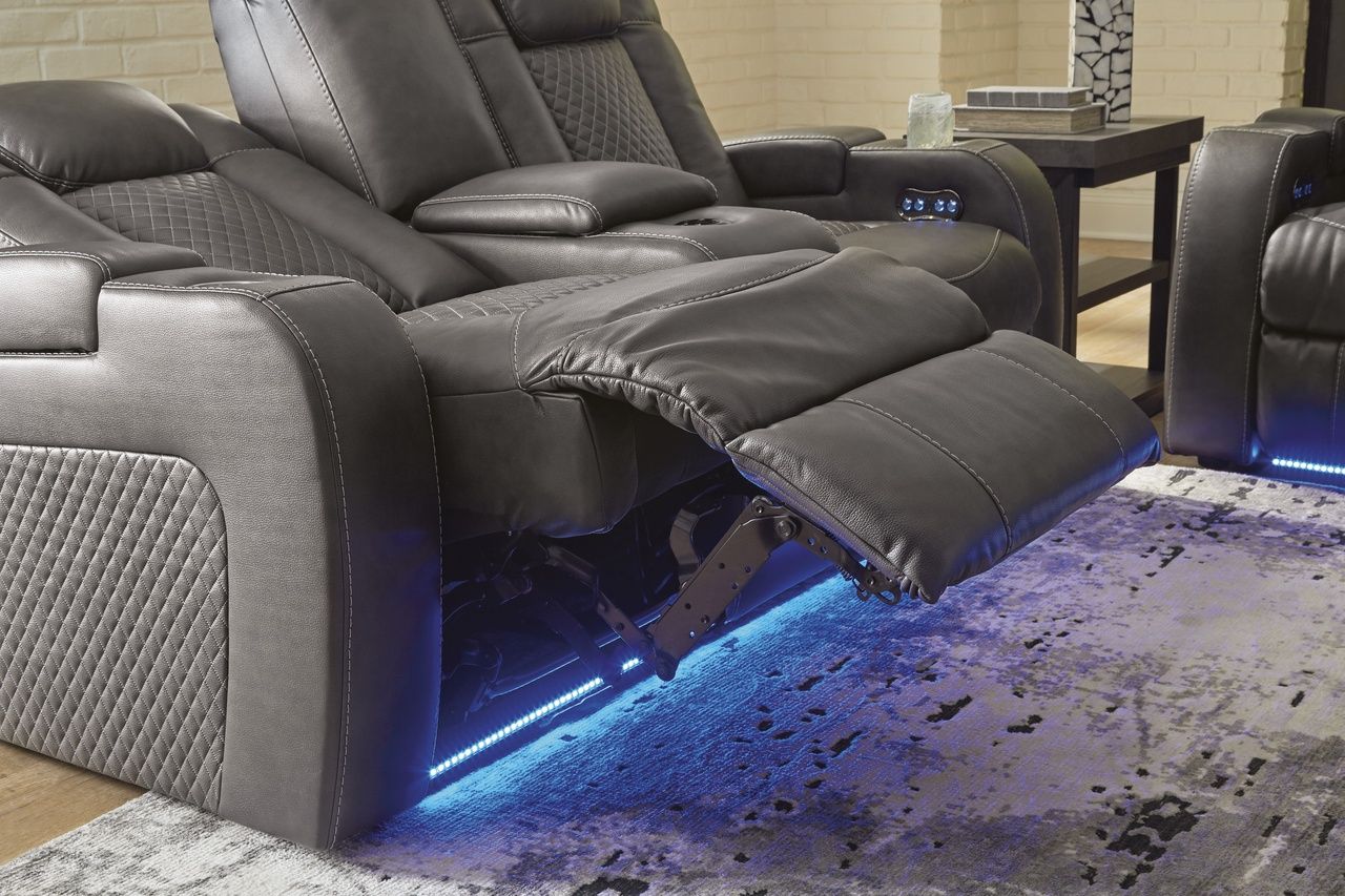 Fyne-Dyme Power Recliner In Shadow 3660213