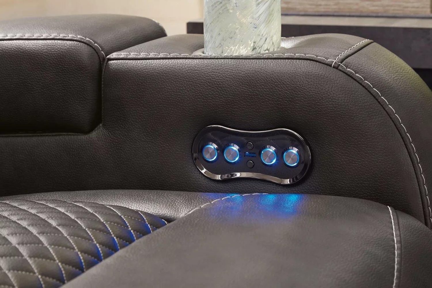 Fyne-Dyme Power Reclining Sofa In Shadow 3660215