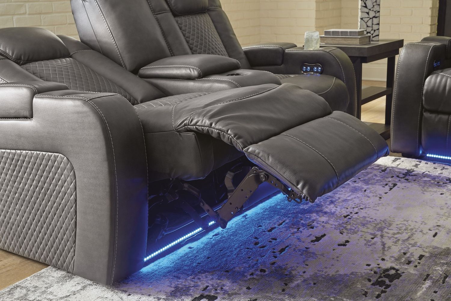 Fyne-Dyme Power Reclining Sofa In Shadow 3660215