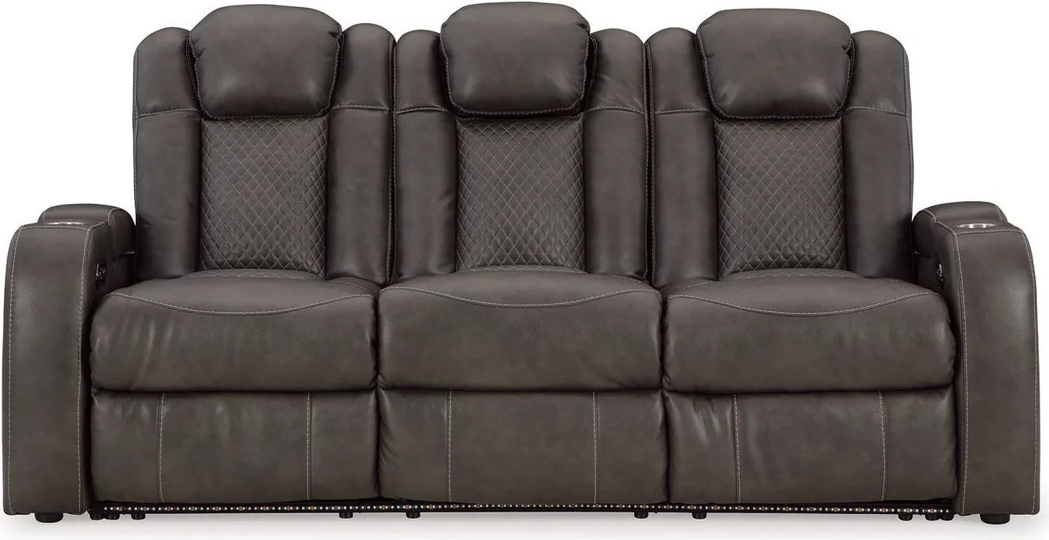 Fyne-Dyme Power Reclining Living Room Set In Shadow 36602U1