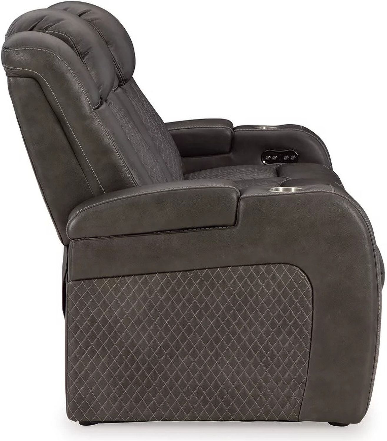 Fyne-Dyme Power Reclining Living Room Set In Shadow 36602U1