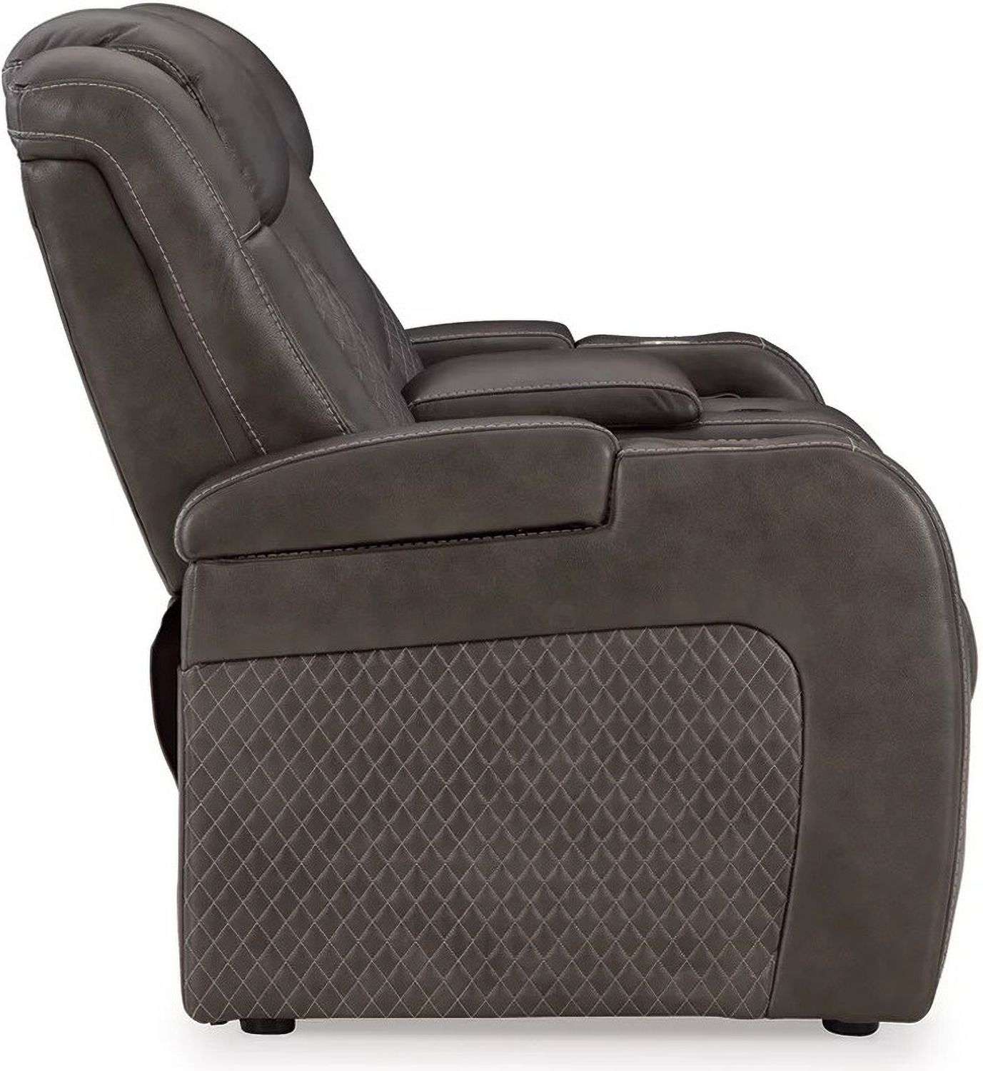 Fyne-Dyme Power Reclining Living Room Set In Shadow 36602U1