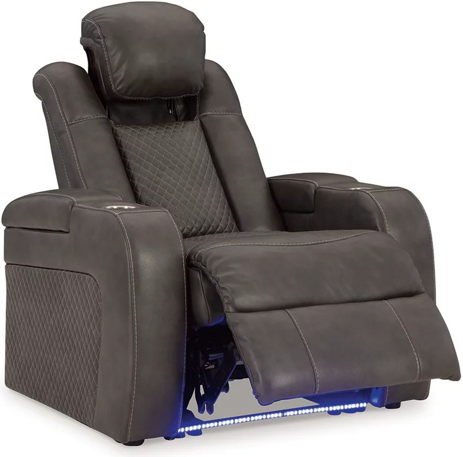 Fyne-Dyme Power Reclining Living Room Set In Shadow 36602U1