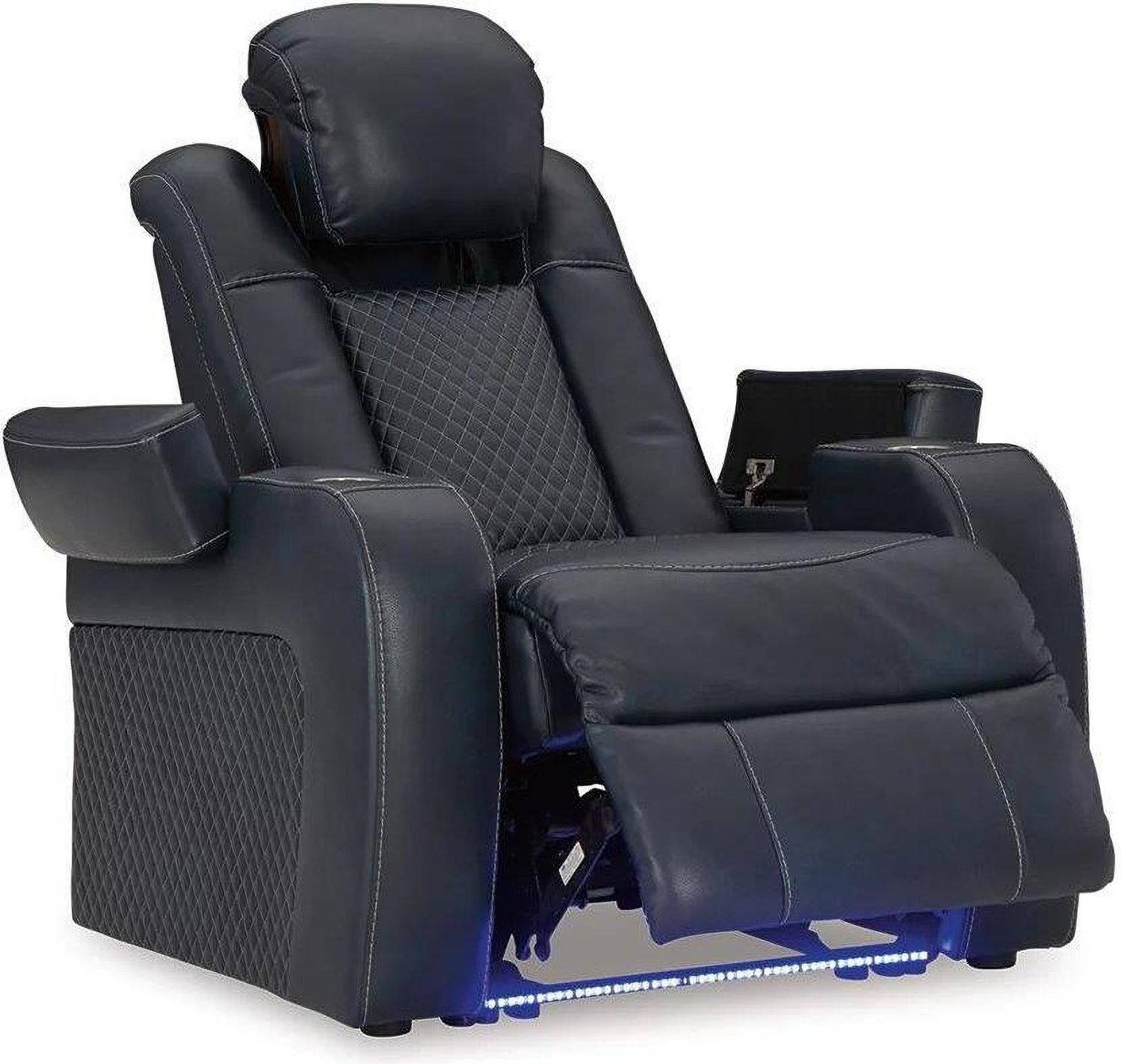 Fyne-Dyme Power Recliner In Sapphire 3660313