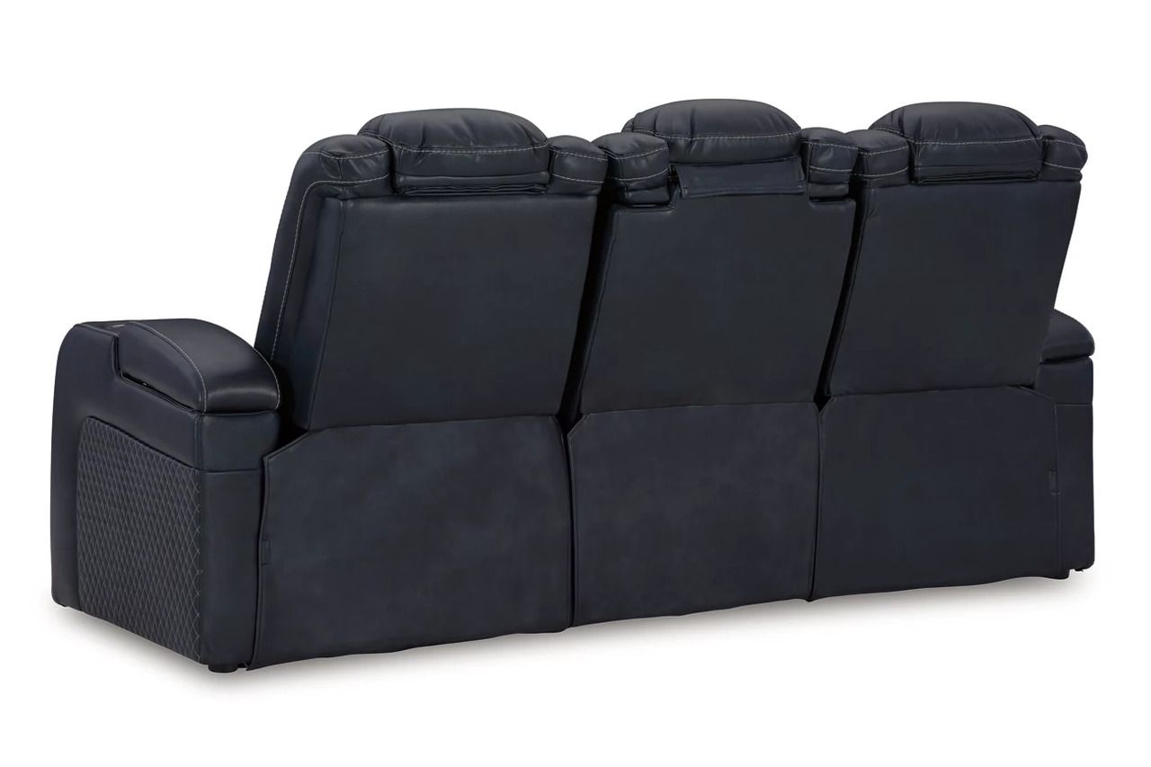 Fyne-Dyme Power Reclining Living Room Set In Sapphire 36603U1
