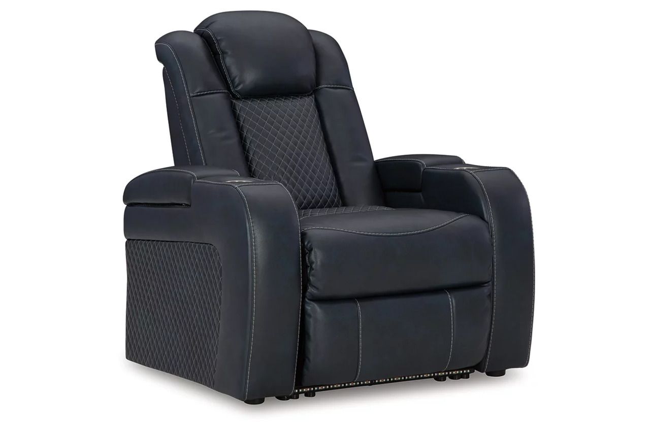 Fyne-Dyme Power Reclining Living Room Set In Sapphire 36603U1