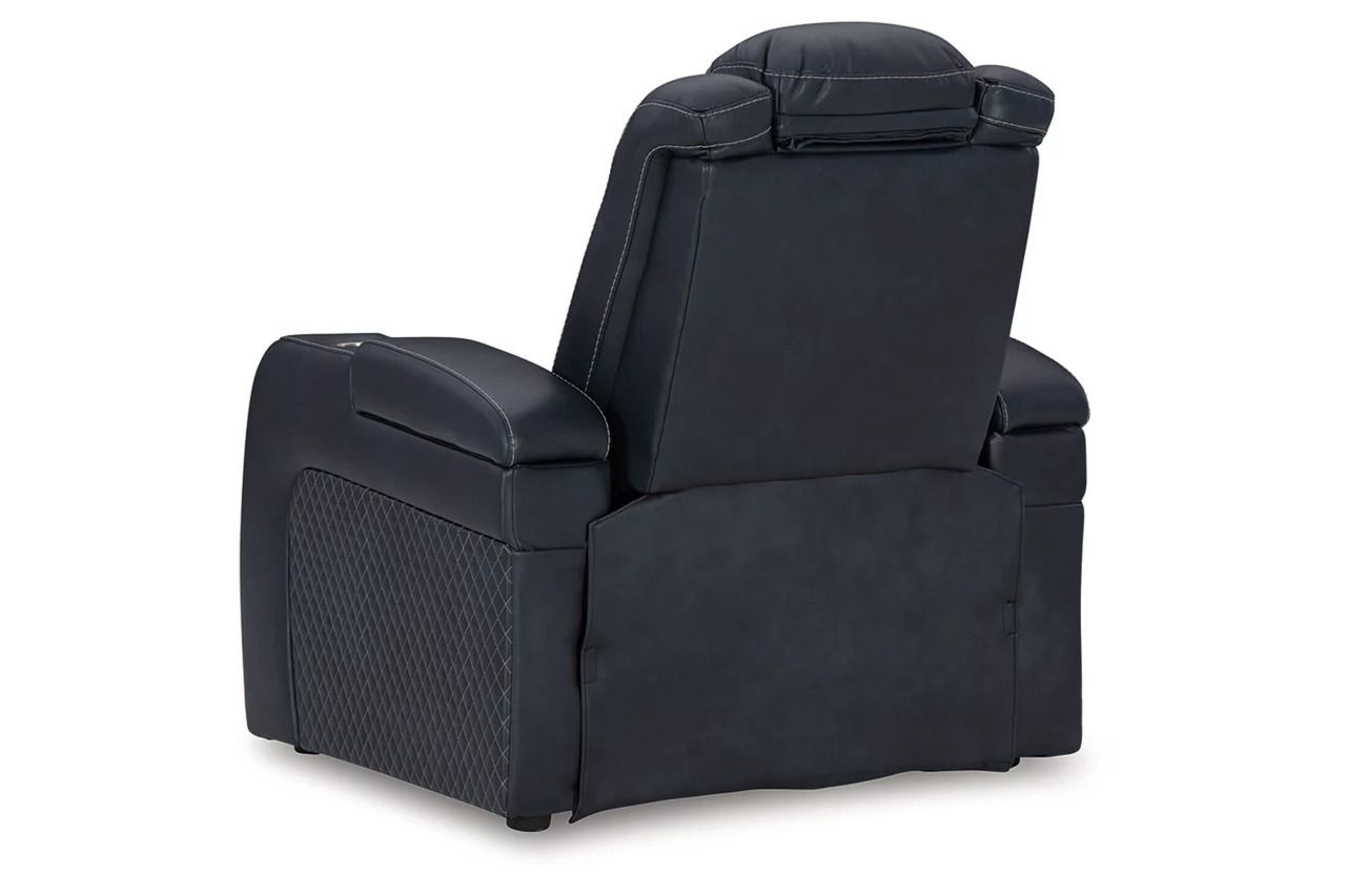 Fyne-Dyme Power Reclining Living Room Set In Sapphire 36603U1