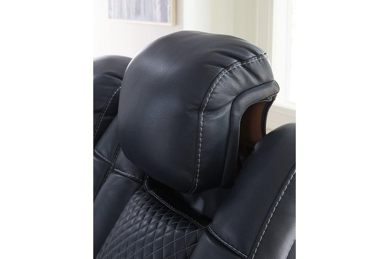 Fyne-Dyme Power Reclining Living Room Set In Sapphire 36603U1