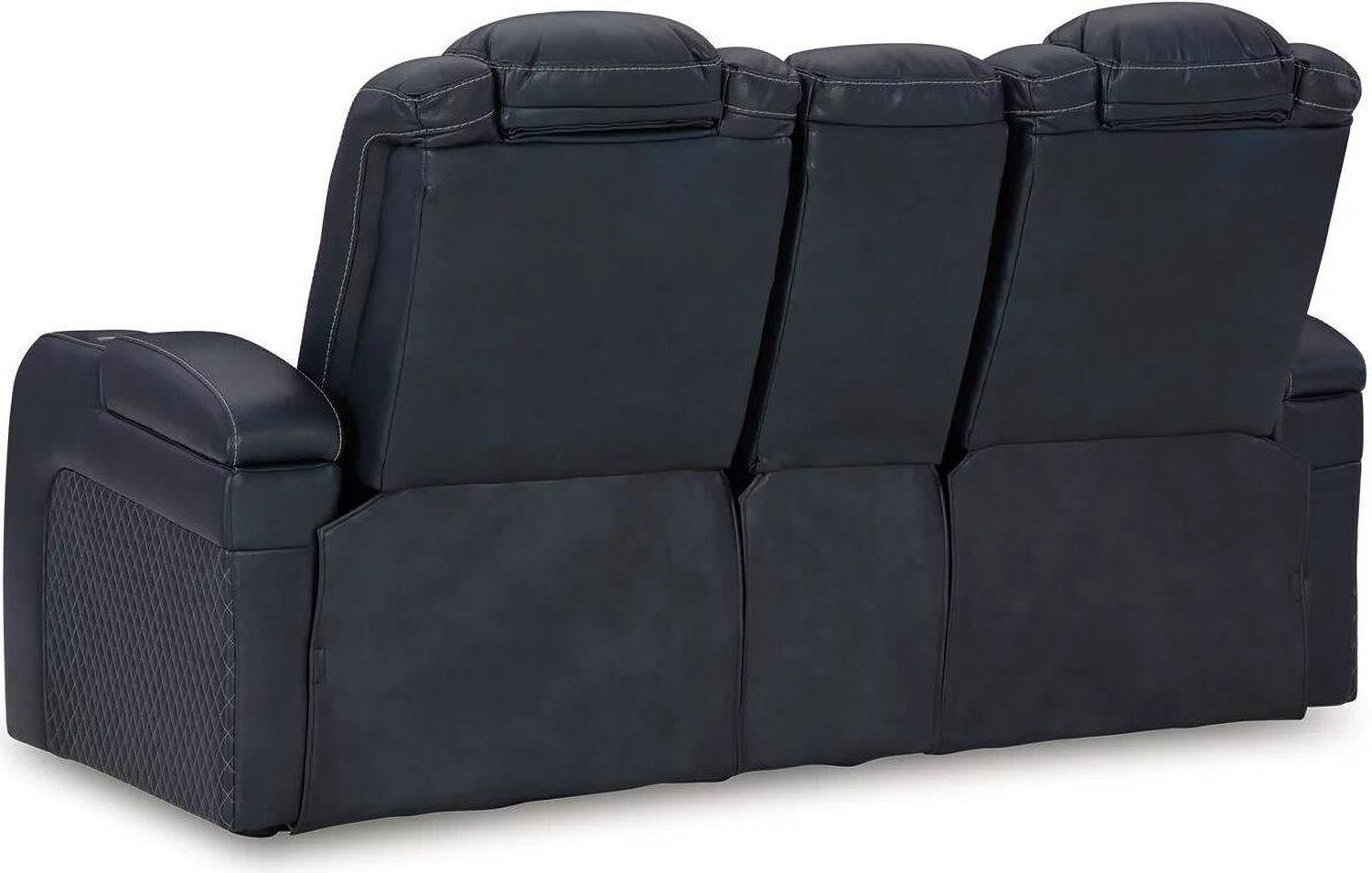 Fyne-Dyme Power Reclining Living Room Set In Sapphire 36603U1