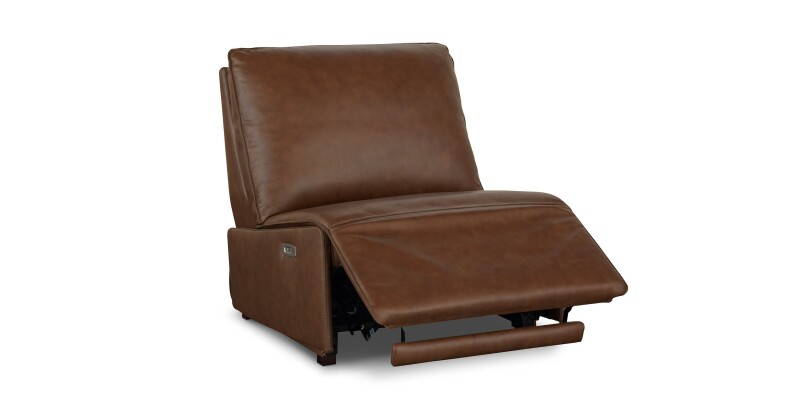 Everett Leather Armless Zero Gravity Power Recliner 3662P02C