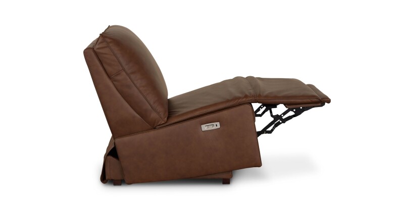 Everett Leather Armless Zero Gravity Power Recliner 3662P02C