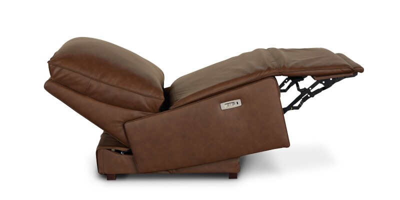 Everett Leather Armless Zero Gravity Power Recliner 3662P02C