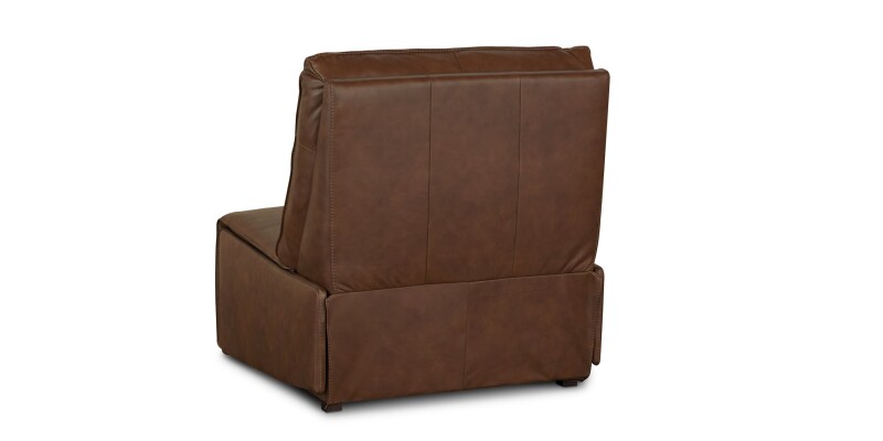 Everett Leather Armless Zero Gravity Power Recliner 3662P02C