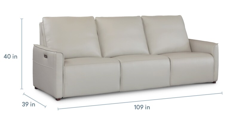 Everett Leather Modular Reclining Sofa 3662SOFAG