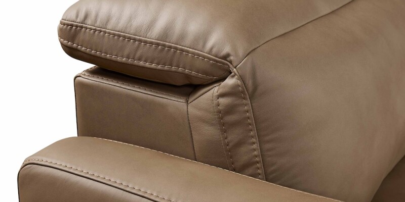 Caswell Leather Power Reclining L-Shaped Sectional 3664LSECTPGB