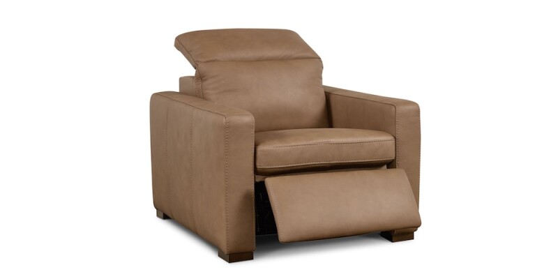 Caswell Leather Zero Gravity Power Wall Recliner 3664P0GB