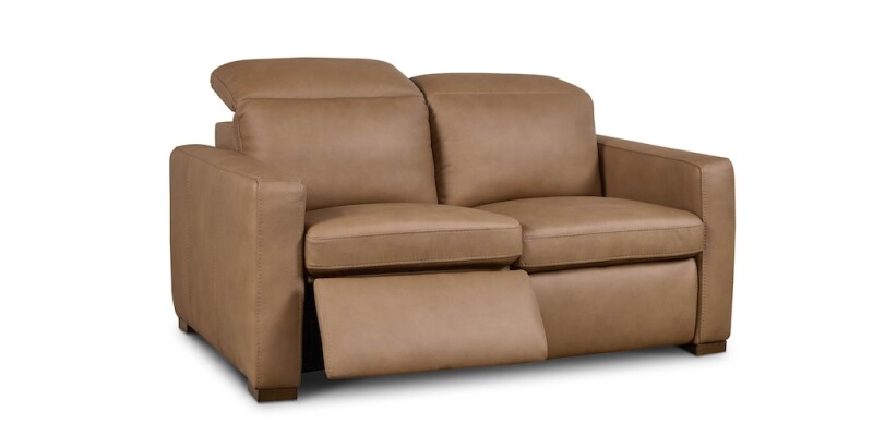 Caswell Leather Power Reclining Loveseat 3664P42GB