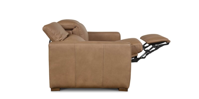 Caswell Leather Power Reclining Loveseat 3664P42GB