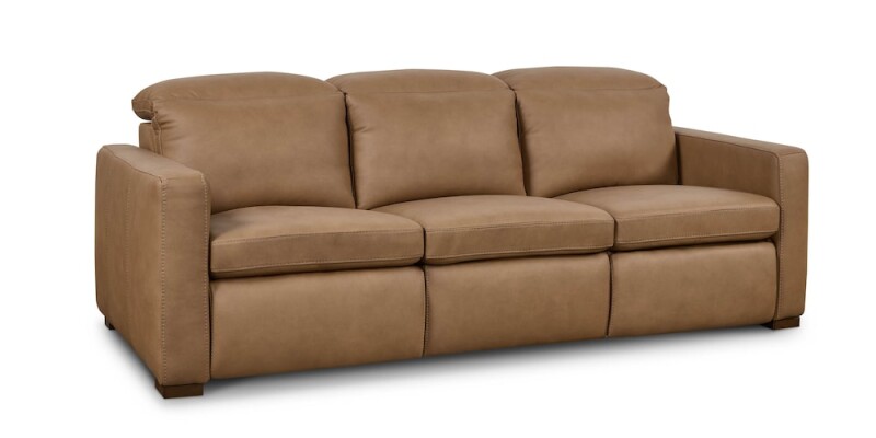 Caswell Leather Power Reclining Sofa 3664P62GB