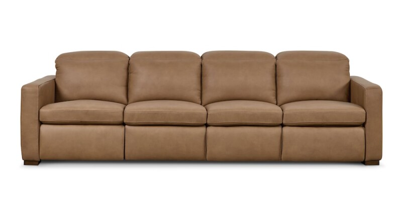 Caswell Leather Power Reclining Modular Sofa 3664SOFAGB