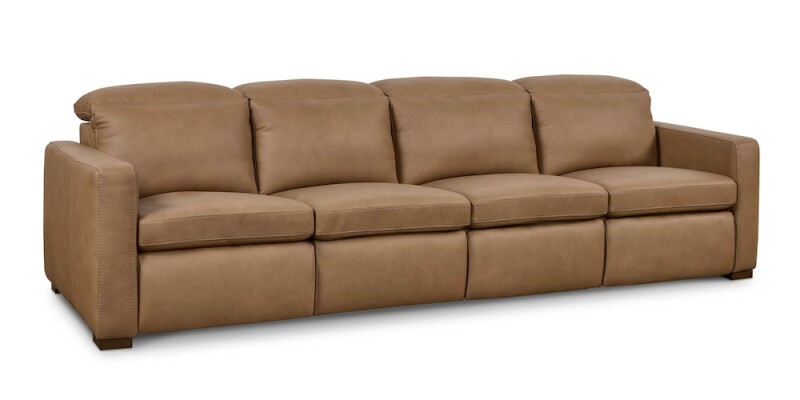 Caswell Leather Power Reclining Modular Sofa 3664SOFAGB