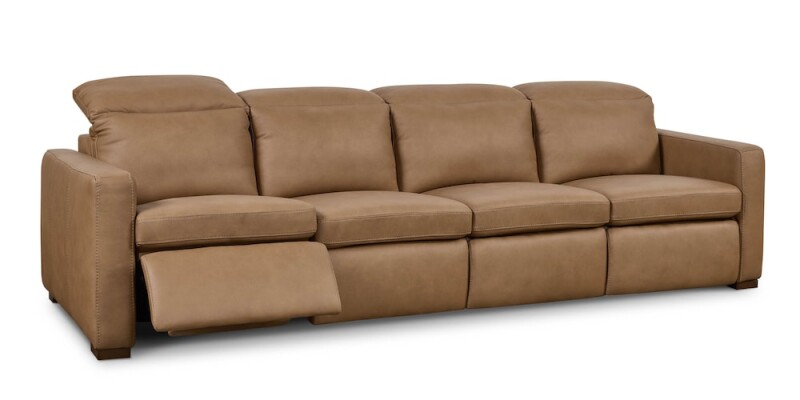 Caswell Leather Power Reclining Modular Sofa 3664SOFAGB