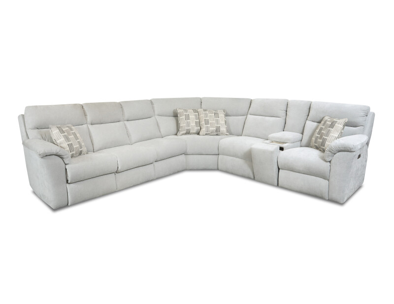 Birmingham Triple Power LAF Console Loveseat (2 recliners) 36727P