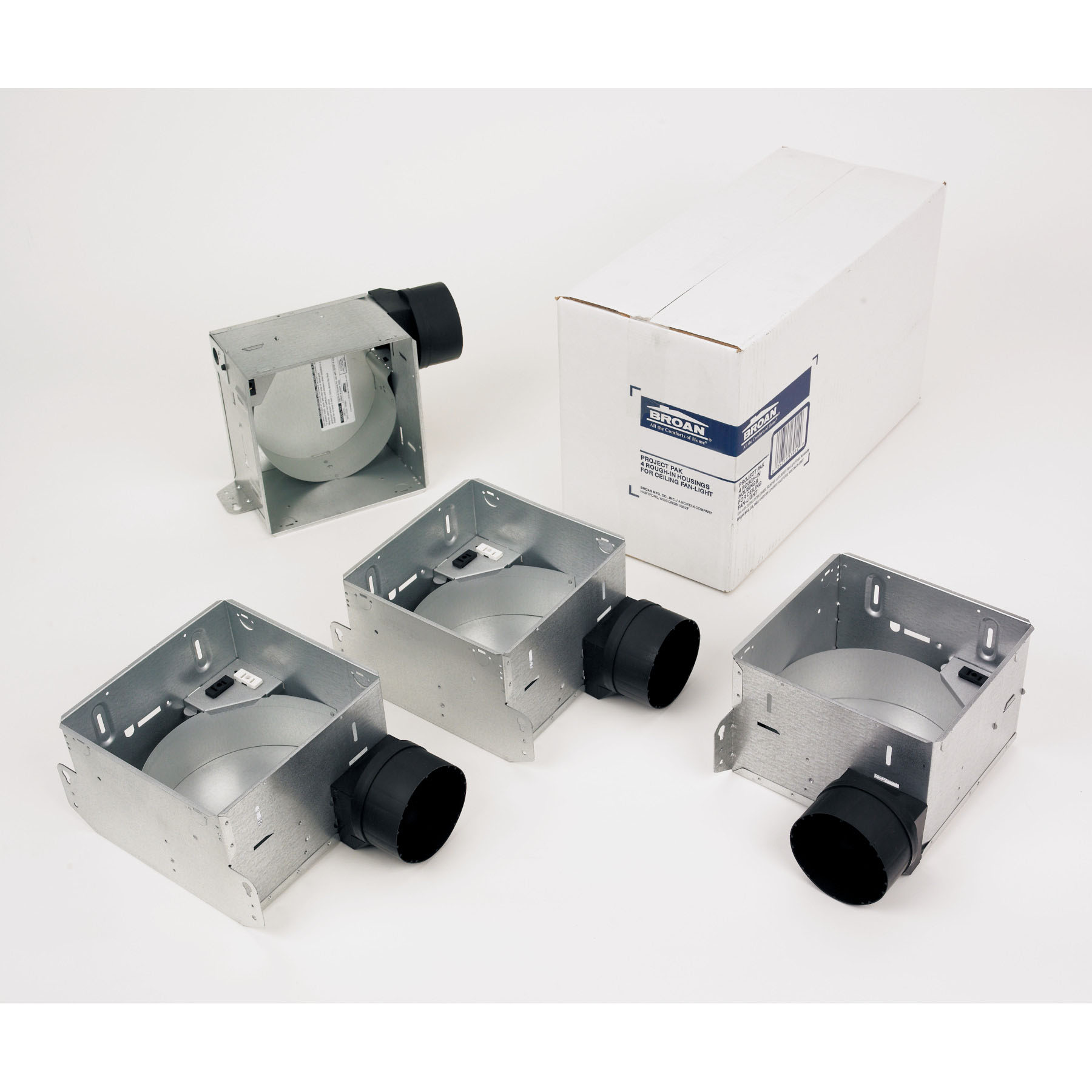 Ventilation Fan/Light Housing Pack, 0.3 sones 3677H