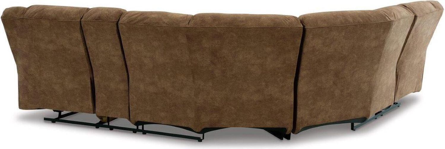 Partymate 2-Piece Reclining Sectional with Console In Brindle 36902S1