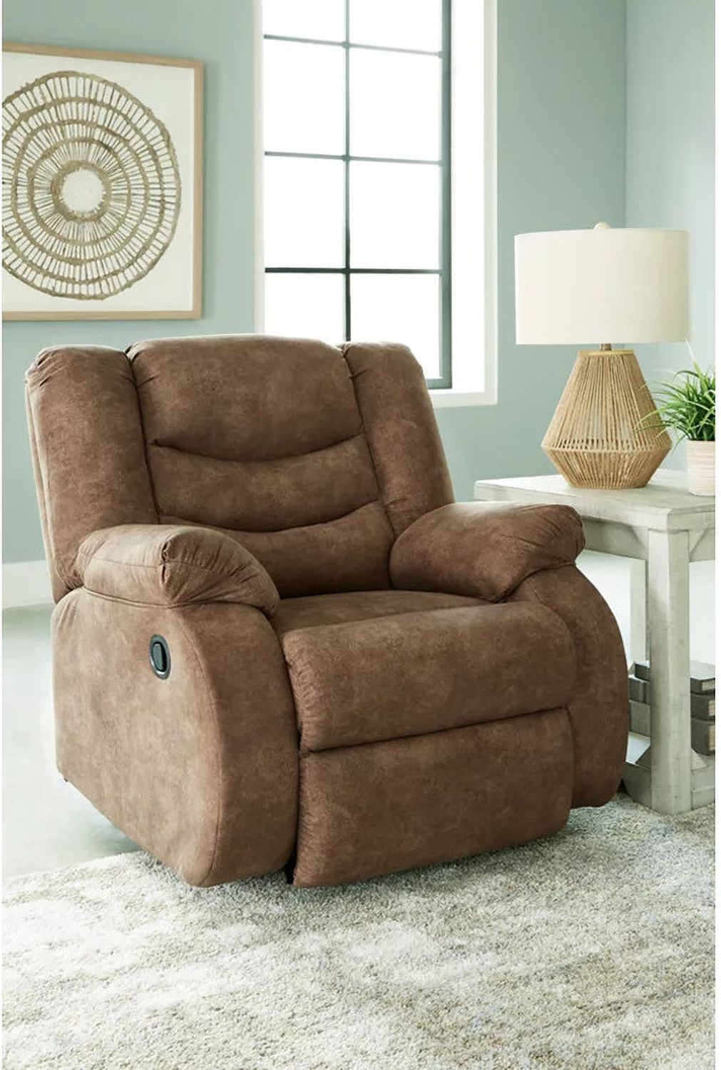 Partymate 2-Piece Reclining Sectional with Console In Brindle 36902S1