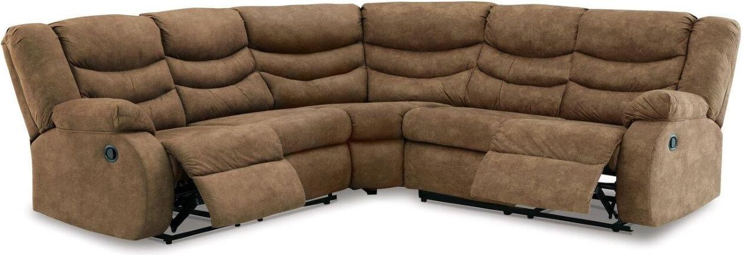 Partymate 2-Piece Reclining Sectional In Brindle 36902S2