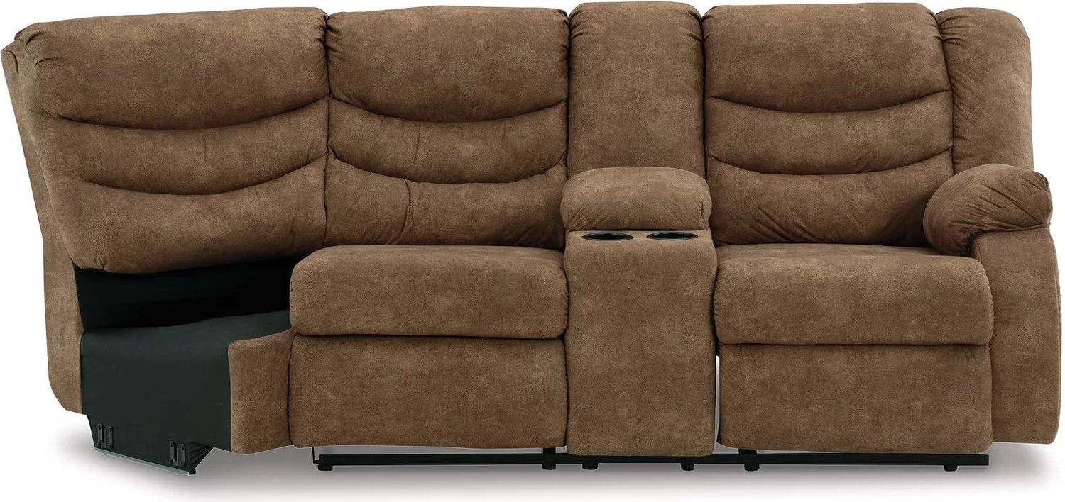 Partymate 2-Piece Reclining Sectional In Brindle 36902S2