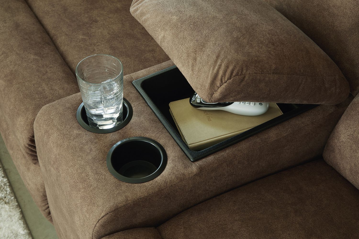 Partymate 2-Piece Reclining Sectional In Brindle 36902S2