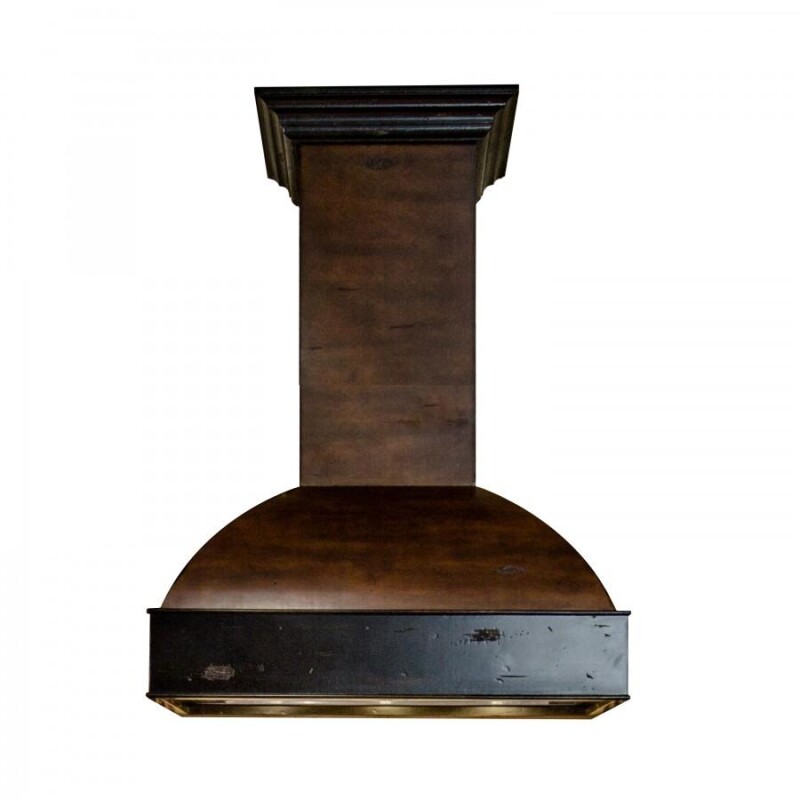 36" Ducted Wooden Wall Mount Range Hood - 36 inch 369AW36