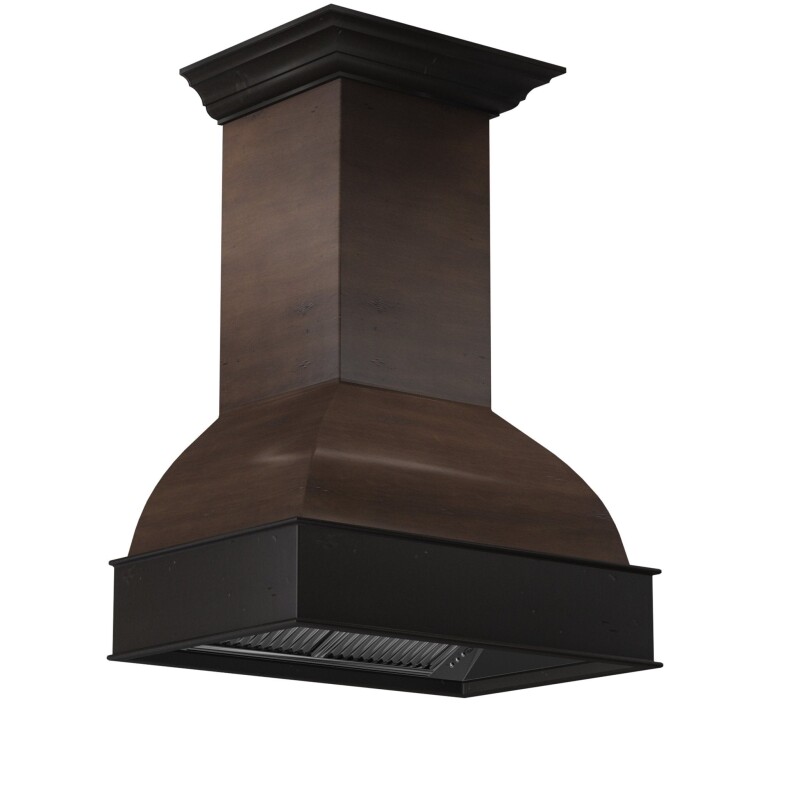 36" Ducted Wooden Wall Mount Range Hood - 36 inch 369AW36