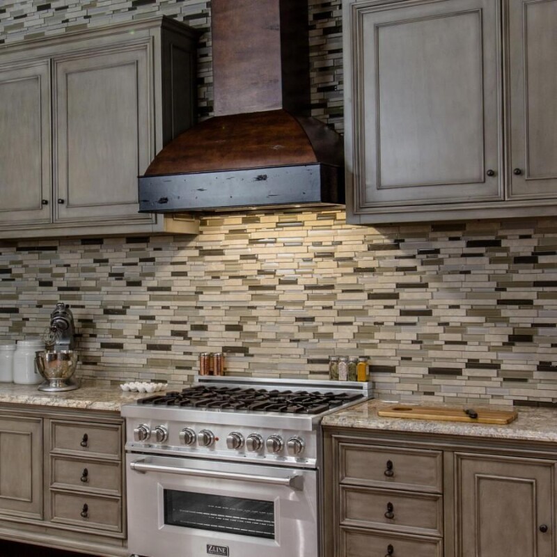 36" Ducted Wooden Wall Mount Range Hood - 36 inch 369AW36