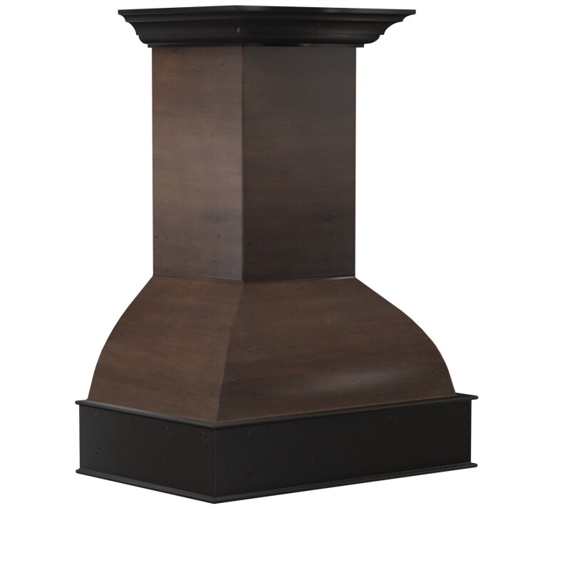 36" Ducted Wooden Wall Mount Range Hood - 36 inch 369AW36