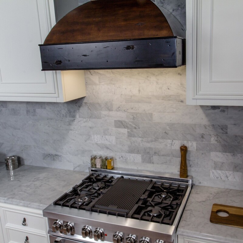 36" Ducted Wooden Wall Mount Range Hood - 36 inch 369AW36