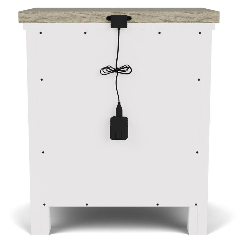 Cora 2-Drawer Nightstand 37299