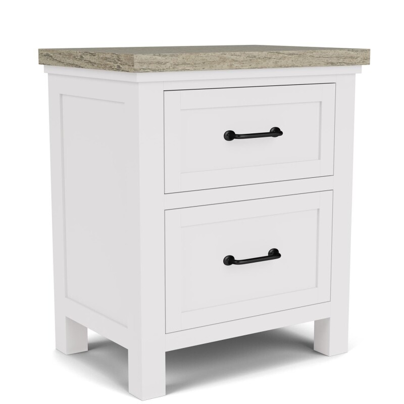 Cora 2-Drawer Nightstand 37299