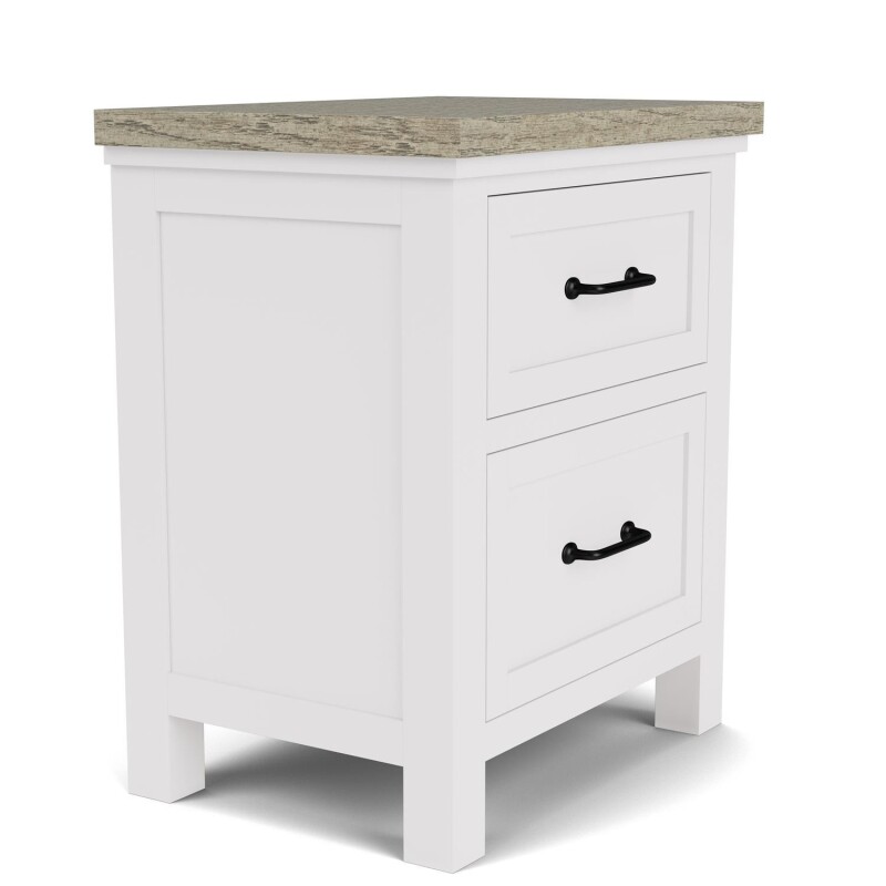 Cora 2-Drawer Nightstand 37299
