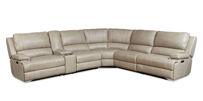 Parsons Leather Power Reclining Sectional 3729MSECTF