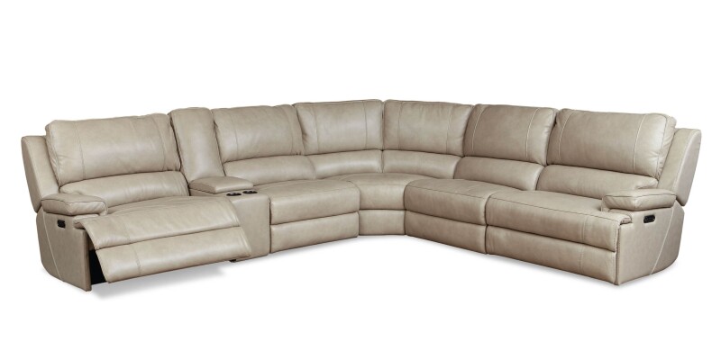 Parsons Leather Power Reclining Sectional 3729MSECTF